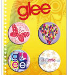 LeakyNews "25 Days Of Christmas" Glee Button Set (Prize)